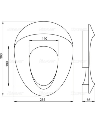 Alcaplast Deska sedesowa – wkładka dziecięca A68