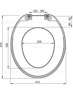 Alcaplast Deska sedesowa A3550 2