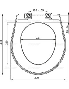 Alcaplast Deska sedesowa A3551 2