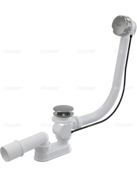 Alcaplast Syfon wannowy z korkiem automat chromowany A51CRM