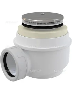 Alcaplast Syfon brodzikowy kryty chrom A47CR Ø50
