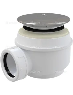 Alcaplast Syfon brodzikowy kryty chrom A47CR Ø60