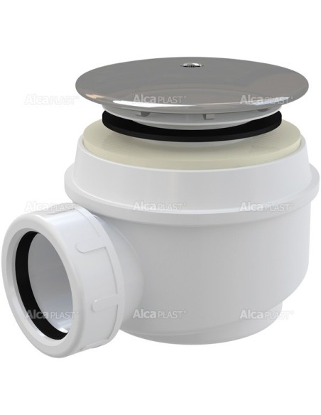 Alcaplast Syfon brodzikowy kryty chrom A47CR Ø60