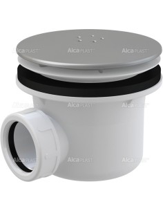 Alcaplast Syfon brodzikowy kryty metalowy LUX A49K mat