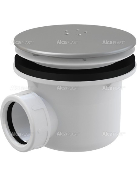 Alcaplast Syfon brodzikowy kryty metalowy LUX A49K mat