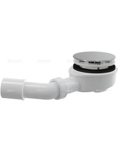 Alcaplast Zestaw odpływowy dla brodzików grubościennych chrom A492CR