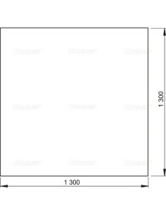 Alcaplast Hydroizolacyjna folia 1 300 × 1 300 AIZ3 2