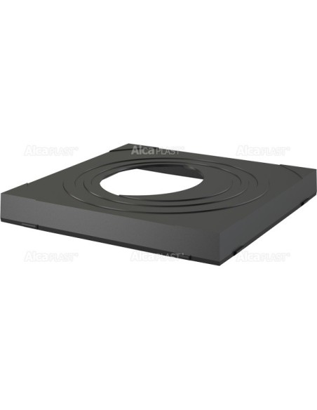 Alcaplast Uniwersalna wkładka spustu – czarna AGV911