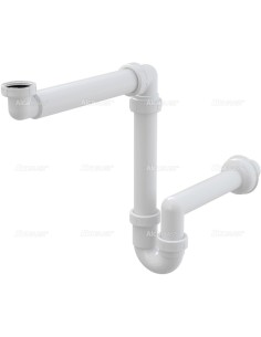 Alcaplast Syfon umywakowy oszczędzający miejsce 5/4"  A434