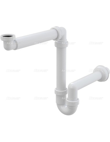Alcaplast Syfon umywakowy oszczędzający miejsce 5/4"  A434