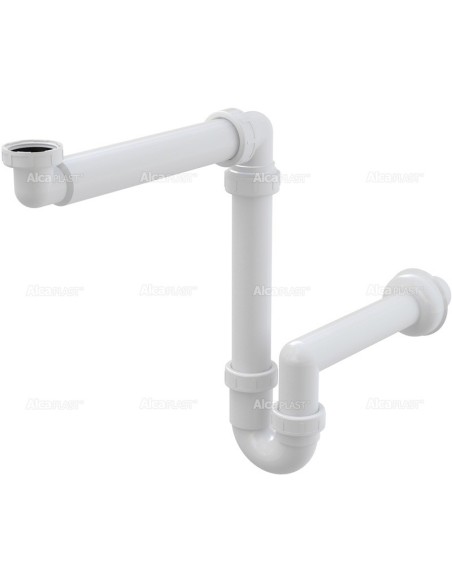 Alcaplast Syfon umywakowy oszczędzający miejsce 5/4"  A434