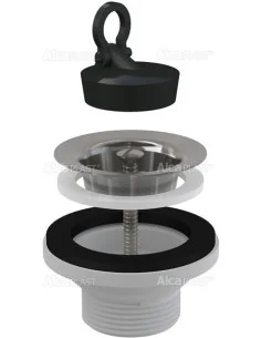 Alcaplast Spust umywalki 5/4" z nierdzewnym sitkiem Ø63 A31