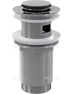 Alcaplast Spust umywalki click/clack 5/4" metalowy, mały korek A391