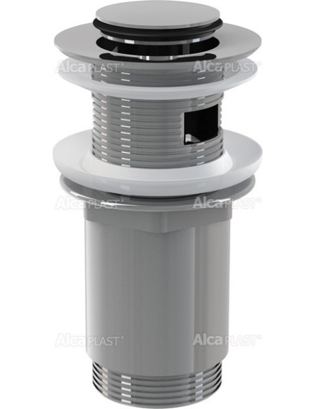 Alcaplast Spust umywalki click/clack 5/4" metalowy, mały korek A391