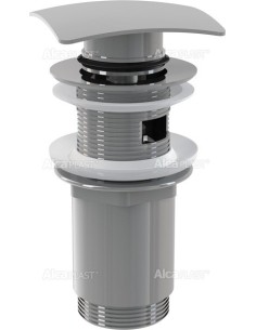 Alcaplast Spust umywalki click/clack 5/4" metalowy, kwadratowy korek  A393