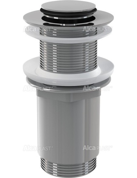 Alcaplast Spust umywalki click/clack 5/4" metalowy, mały korek, do umywalek szklanych i plastikowych A394
