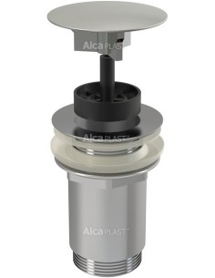 Alcaplast Spust umywalkowy 5/4" metalowy, duży korek, do umywalek bez przelewu A396