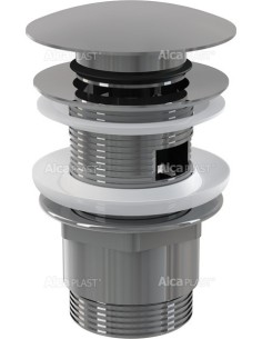 Alcaplast Spust umywalki click/clack 5/4" metalowy, duży korek A390