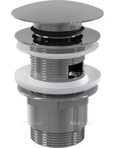 Alcaplast Spust umywalki click/clack 5/4" metalowy, duży korek A390