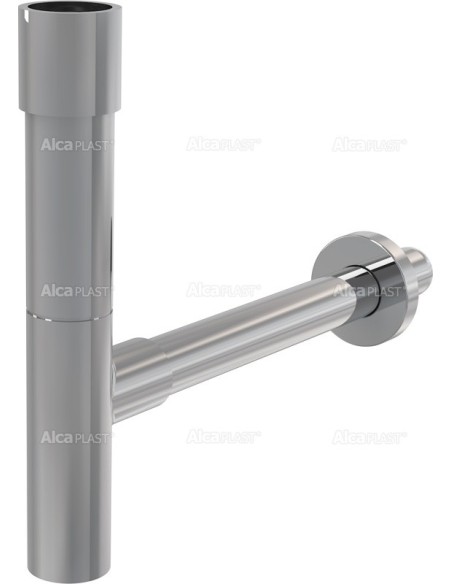 Alcaplast Syfon umywalkowy Ø32 DESIGN metalowy, masywny A402