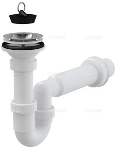 Alcaplast Syfon zlew I komorowy, rurowy A464 Ø50