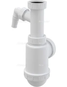 Alcaplast Półsyfon do zlewu z nakrętką 6/4" i podłączeniem A443P Ø50/40