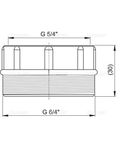 Alcaplast Redukcja 6/4" × 5/4" S556 2