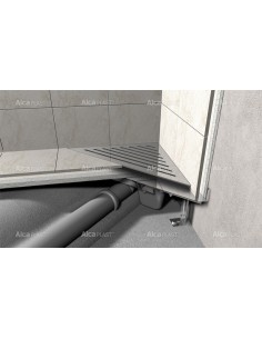 Alcaplast Ruszt do odwodnienia narożnego (Stal nierdzewna mat) LIFE 2