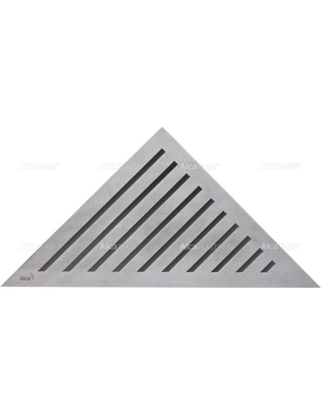 Alcaplast Ruszt do odwodnienia narożnego (Stal nierdzewna mat) LIFE