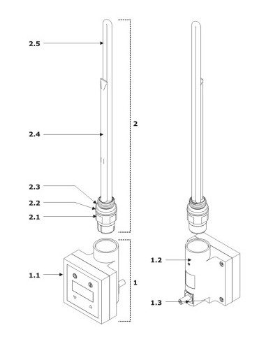 Terma Technologie Grzałka KTX 3 biały WEKT3K916U